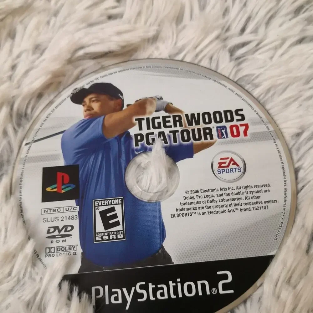 Tiger Woods PGA Tour Playstation 2 Golf PS2 Sports Gamers Christmas Electronics